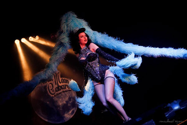 Boudoir Noir presents the Blue Moon cabaret - the Decadetn Burlesque Soiree