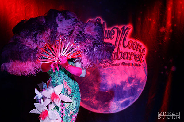 Boudoir Noir presents the sold out 13th edition of the Blue Moon Cabaret - the Decadent Burlesque Soirée - 10th May 2019