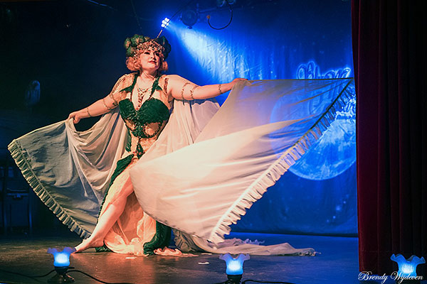 Boudoir Noir presents the sold out 13th edition of the Blue Moon Cabaret - the Decadent Burlesque Soirée - 10th May 2019