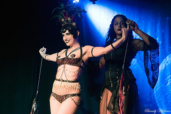 Boudoir Noir presents the sold out 13th edition of the Blue Moon Cabaret - the Decadent Burlesque Soirée - 10th May 2019