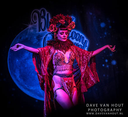 The 4th edition of the Blue Moon Cabaret at the Blue Collar Theater in eindhoven, The Netherlands