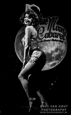 The 4th edition of the Blue Moon Cabaret at the Blue Collar Theater in eindhoven, The Netherlands