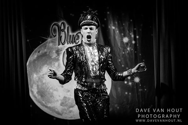 The 4th edition of the Blue Moon Cabaret at the Blue Collar Theater in eindhoven, The Netherlands