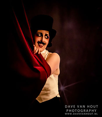 The 4th edition of the Blue Moon Cabaret at the Blue Collar Theater in eindhoven, The Netherlands