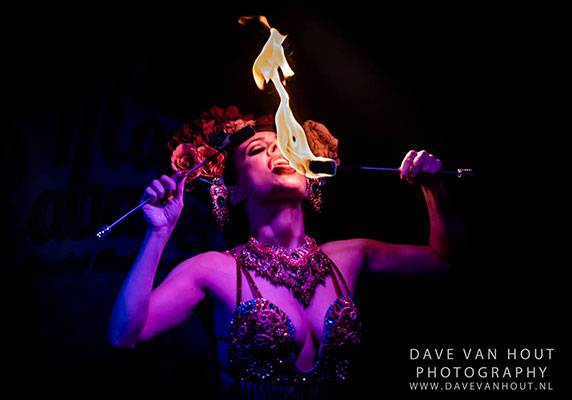 The 4th edition of the Blue Moon Cabaret at the Blue Collar Theater in eindhoven, The Netherlands