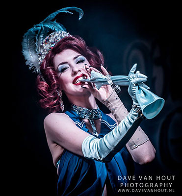 The 4th edition of the Blue Moon Cabaret at the Blue Collar Theater in eindhoven, The Netherlands