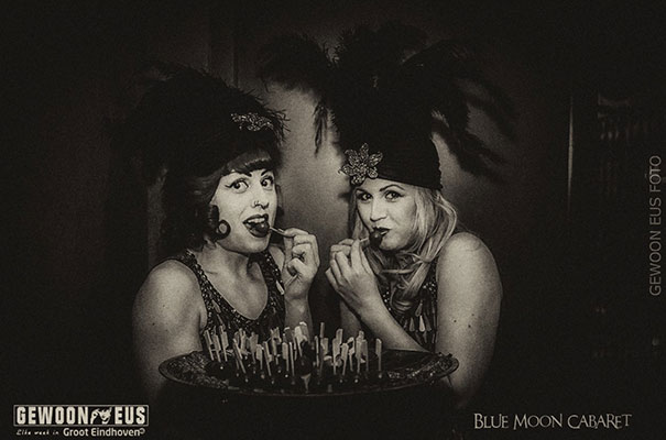 The 4th edition of the Blue Moon Cabaret at the Blue Collar Theater in eindhoven, The Netherlands