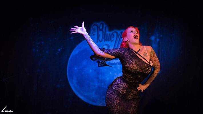 The 5th edition of the Blue Moon Cabaret at the Blue Collar Theater in Eindhoven, The Netherlands