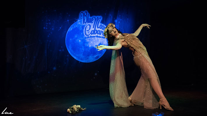 The 5th edition of the Blue Moon Cabaret at the Blue Collar Theater in Eindhoven, The Netherlands