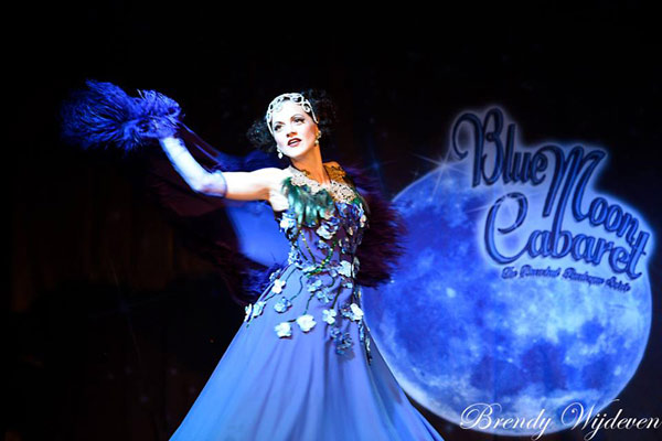 The 6th edition of the Blue Moon Cabaret - the decadent burlesque soiree