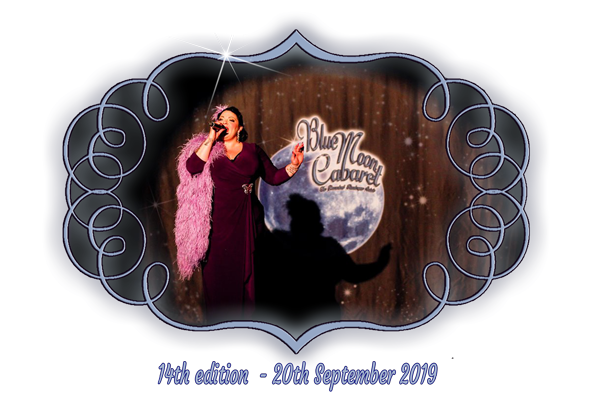 Boudoir Noir production presents finest vintage entertainment in roaring twenties atmosphere: the Blue Moon Cabaret – the Decadent Burlesque Soiree – edition no 14. With international boylesque and burlesquedancers Yazz from Czechia, John Celestus from Greece and Ruby Colibri from Belgium
